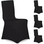 Stuhlhussen, 4er Set, Universeller Stretch Stuhlbezug, Bankettstuhl Dekoration,