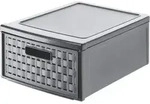 Schubladenbox Country Klein, 8,3 L Anthrazit Schubladenbox - Rotho