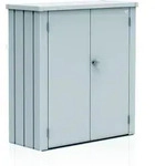 Terrassenschrank Romeo Gr. M Silber-metallic