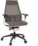 B&uuml;rostuhl / Drehstuhl Genidia Smart White Netz Grau Hjh Office
