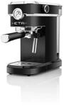 Eta Storio 618190020 Espressomaschine Schwarz 0,75 Liter