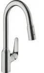 Focus M42 Einhebel-k&uuml;chenmischer 220, Ausziehbrause, - Hansgrohe
