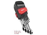 Ratschenschlüsselsatz ks tools Gearplus - 10 Stück - 503.4250