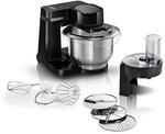 Bosch Mum Serie 2 Mums2eb01 K&uuml;chenmaschine Schwarz Edelstahl