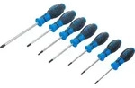 Schraubendreher-satz T-profil (f&uuml;r Torx) T10 - T40 7-tlg.