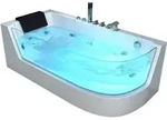 Home Deluxe - Whirlpool Badewanne Mit Lichttherapie Carica - 170 X 80 Cm Ausrichtung: