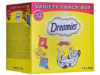 Bdreams - dreamies Variety Snack Box - Katzensnacks - 12x60 g