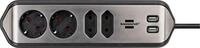 Estilo Ecksteckdosenleiste Mit Usb-ladefunk. 4-fach 2xschutzkontakt & 2xeuro