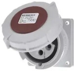 Mennekes Cee-anbausteckdose 400v-5x16a (1131 Gerade Ip67)