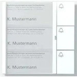 ► Sss Siedle Tasten-modul Tm 612-3-dunkelgrau-glimmer Tasten-modul Mit