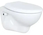 Belvit - Wc Toilette H&auml;nge Wand Wc (rosenstern) Mit Soft-close Deckel