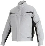 Akku-klimajacke Workwear Inkl. Akku Bl1850b Gr. Xl Grau - Makita