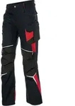K&uuml;bler Workwear - K&uuml;bler Hose Bodyforce Pro Schwarz/mittelrot Gr. 60