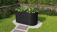 Vitavia Hochbeet "vita 858" Basic, Schwarz, 82 X 162 X 86 Cm