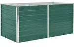 Hochbeet 160 X 80 X 77 Cm Verzinkter Stahl Gr&uuml;n Vidaxl