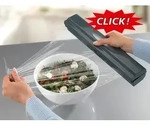 Wenko Folienschneider Perfect Cutter L Anthrazit 2er Set, Grau, Kunststoff (abs)