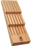 Zwilling Messer Organizer Aus Nat&uuml;rlichem Buchenholz F&uuml;r 12 Messer