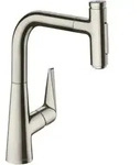 Talis Select M51 - Sp&uuml;ltischarmatur Talis Select, Mit Ausziehbarer Brause, Edelstahl