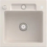 V&b Sp&uuml;le Siluet 50 S M Abl.garn, Exzenter, Crema Ceramicplus