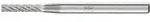 Hartmetall Fr&auml;sstift Zylinder Zya &Oslash; 02x10mm Schaft-&oslash; 3 Mm Z3p Universal Mittel