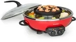 Szechuan Hot Pot Und Grillplatte 5l Vol. 1350 W, 600 W Rot