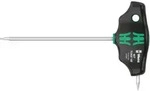 T-griff-schraubendreher Torx 467 Hf 6 X 100 Mm, Haltef., Seitenabtrieb - Wera