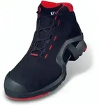 Uvex - 1 X-tended Sicherheits-stiefel Gr.38 W11 S3l Esd Sr Schwarz/rot 8517.2