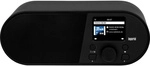 I105 Internet Tischradio Internet Aux, Usb, Wlan, Internetradio Weckfunktion Schwarz