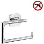 Elegaant Toilettenpapieraufroller, Verchromtes Metall, Einfache Anbringung Ohne