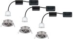 Paulmann - 92973 Ebl Nova Mini Plus Coin Led-einbauleuchte 3er Set 4.20 W Eisen