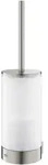 Grohe Selection Wc-b&uuml;rstengarnitur, Glas/supersteel, Wandmontage