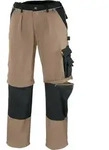Texxor - Canvas (320 G/m2) 2-in-1 Bundhose Tobago Khaki/schwarz 46 8350