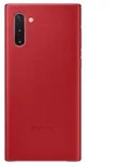 Samsung Galaxy Note 10 H&uuml;lle, Samsung Leder, Rot