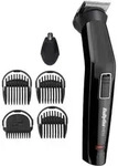 Babyliss Mt725e Multi Groomer Gesichtshaartrimmer Nasenhaartrimmer + 6 Aufs&auml;tze