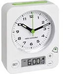 Tfa Dostmann - 60.1511.02 Funk Wecker Wei&szlig; Fluoreszierend Zeiger