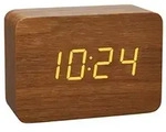60.2549.08 Funk Wecker Holz, Braun Alarmzeiten 1 - Tfa Dostmann