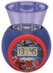 Spider-man Reveil Projecteur Fonction Minuteur Lexibook