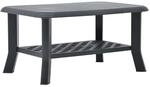 Couchtisch Anthrazit 90x60x46 Cm Kunststoff Vidaxl