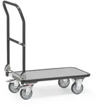 Klappwagen Ladefl&auml;chen L720xb450mm Sta Grau Trgf.250 Kg Fetra