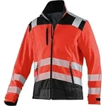 K&uuml;bler Jacke Reflectiq Softshell Psa 2 Warnrot/schwarz Gr. 3xl