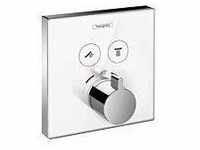 ShowerSelect Brausethermostat 15738400 Unterputz Thermostat, 2 Verbraucher,