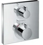 Ecostat Square - Thermostatarmatur - Unterputz F&uuml;r 2 Verbraucher, Verchromt 15714000