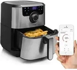 Princess - Smarte Xxl Edelstahl Hei&szlig;luftfritteuse Eckig 8 Programme 4,5ltr 1500 Watt