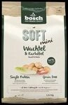 Bosch Hundetrockenfutter Adult Soft Mini 2,5 Kg Wachtel & Kartoffel Trockenfutter
