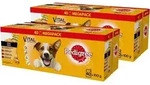 Pedigree Adult Futter Mit Fleisch Und Gem&uuml;se 100gx80