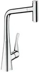 Hansgrohe K&uuml;chenarmatur 320 Metris Select M71 Ausziehbarer Auslauf Mit
