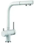 Fontas S Ii - K&uuml;chenarmatur Mit Ausziehbarer Brause Und Filterfunktion, Wei&szlig; 525204