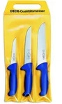 F.dick - K&uuml;chenmesser Set Ergogrip 3tlg Ausbeinmesser 13cm+15cm Blockmesser 21cm