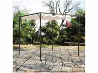 Bonnevie - Gartenpavillon Gartenzelt mit versenkbarem Dach vidaXL