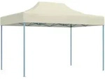 Profi-partyzelt Faltbar 3&times;4 M Stahl Creme Vidaxl